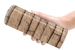 Rock Wall Vintage Tumbler Sublimation Wrap Product Image 2