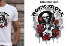 Rock And Roll Skeleton Sublimation Product Image 1