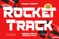 Rocket Track - Modern Display Font Product Image 1