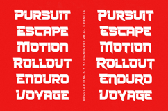 Rocket Track - Modern Display Font Product Image 5