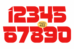 Rocket Track - Modern Display Font Product Image 6