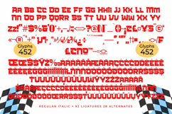 Rocket Track - Modern Display Font Product Image 19