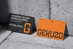 Rockey - Modern Sci-fi Futuristic Font Product Image 4