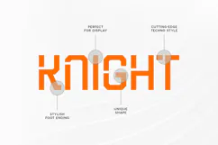 Rockey - Modern Sci-fi Futuristic Font Product Image 9
