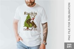 Rockin Around the Christmas Tree Sublimation Design Product Image 2