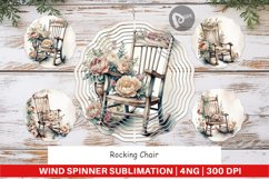 Wind Spinner Rocking Chair Product Image 1