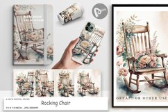Digital Paper Rocking Chair Product Image 1