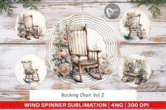 Wind Spinner Rocking Chair Product Image 1
