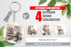 Keychain Rocking Chair Product Image 1