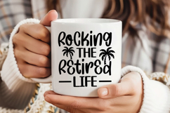 Rocking the Retired Life SVG, Retirement SVG Product Image 3