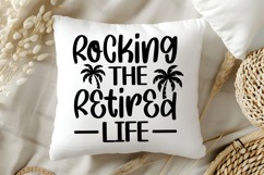 Rocking the Retired Life SVG, Retirement SVG Product Image 5