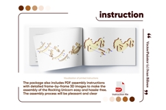 Rocking Unicorn - Laser Cut File, SVG Template of Toy Product Image 9