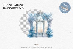 Rococo Window Clipart PNG Victorian Scrapbooking Nursery Art Watercolor Transparent wedding invitation shirt designs sublimation printable bloom architecture watercolor victorian, rococo window architecture clipart, sublimation nursery, wedding invitation