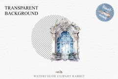 Rococo Window Clipart PNG Victorian Scrapbooking Nursery Art Watercolor Transparent wedding invitation shirt designs sublimation printable bloom architecture watercolor victorian, rococo window architecture clipart, sublimation nursery, wedding invitation