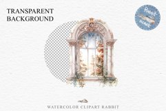 Rococo Window Clipart PNG Victorian Scrapbooking Nursery Art Watercolor Transparent wedding invitation shirt designs sublimation printable bloom architecture watercolor victorian, rococo window architecture clipart, sublimation nursery, wedding invitation