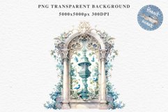 Rococo Window Clipart PNG Victorian Scrapbooking Nursery Art Watercolor Transparent wedding invitation shirt designs sublimation printable bloom architecture watercolor victorian, rococo window architecture clipart, sublimation nursery, wedding invitation
