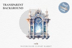 Rococo Window Clipart PNG Victorian Scrapbooking Nursery Art Watercolor Transparent wedding invitation shirt designs sublimation printable bloom architecture watercolor victorian, rococo window architecture clipart, sublimation nursery, wedding invitation