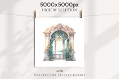 Rococo Window Clipart PNG Victorian Scrapbooking Nursery Art Watercolor Transparent wedding invitation shirt designs sublimation printable bloom architecture watercolor victorian, rococo window architecture clipart, sublimation nursery, wedding invitation