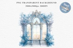 Rococo Window Clipart PNG Victorian Scrapbooking Nursery Art Watercolor Transparent wedding invitation shirt designs sublimation printable bloom architecture watercolor victorian, rococo window architecture clipart, sublimation nursery, wedding invitation