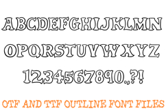 Rodeo Circus Font Carnival Lettering Cartoon Western ABC OTF Product Image 2