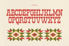 Rodeo Drinks Western Vintage Font Product Image 5