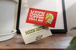 Rodeo Drinks Western Vintage Font Product Image 9