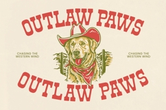 Rodeo Drinks Western Vintage Font Product Image 11