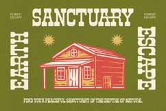 Rodeo Drinks Western Vintage Font Product Image 14