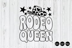 Rodeo Queen SVG, Cowgirl Horse SVG, Country Girl SVG Product Image 1