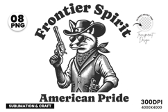 Fox Cowboy SVG, Wild West Shirt Design, Rustic Cowboy SVG, Frontier Spirit SVG, Western Animal Clipart, American Pride SVG, Cowboy Fox PNG, Country Western Design, Rodeo Shirt SVG, Rustic Fox T-shirt Design