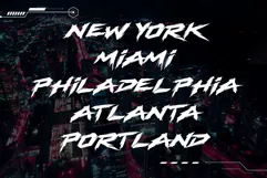 Roguepunk - Cyberpunk Graffiti Font Product Image 4