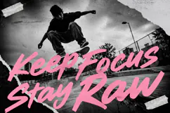 Rokugima Script Font Bold Brush Product Image 2