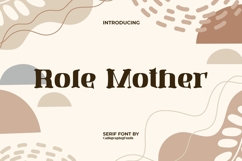 Role Mother Font Product Image 1