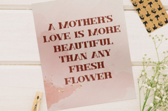 Role Mother Font Product Image 3