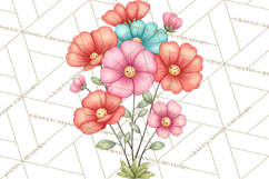 Retro Roller Skating Clipart PNG, 90s Valentine Clip Art Product Image 3