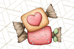 Retro Roller Skating Clipart PNG, 90s Valentine Clip Art Product Image 4