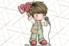 Retro Roller Skating Clipart PNG, 90s Valentine Clip Art Product Image 4