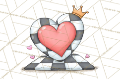 Retro Roller Skating Clipart PNG, 90s Valentine Clip Art Product Image 3