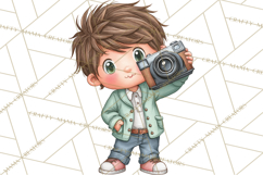 Retro Roller Skating Clipart PNG, 90s Valentine Clip Art Product Image 3