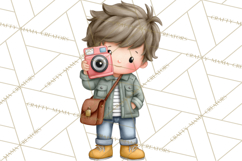 Retro Roller Skating Clipart PNG, 90s Valentine Clip Art Product Image 5