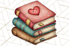 Retro Roller Skating Clipart PNG, 90s Valentine Clip Art Product Image 5