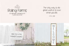 The Farmhouse Font Mini Bundle Product Image 5