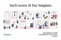 Romance Author Canva Instagram Template Product Image 4