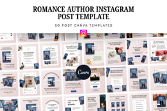 Romance Author Canva Instagram Template Product Image 5