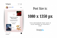 Romance Author Canva Instagram Template Product Image 7