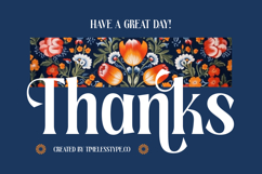 Romani - Bold Tall Serif Display Font Product Image 20