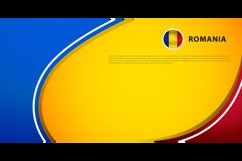 Romania layout background concept design template Product Image 2