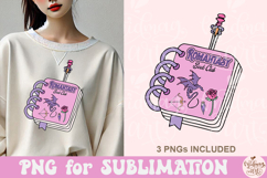 Romantasy Book Club Notebook Png Product Image 4