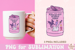 Romantasy Reader Soda PNG Product Image 2