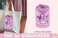 Romantasy Reader Soda PNG Product Image 3